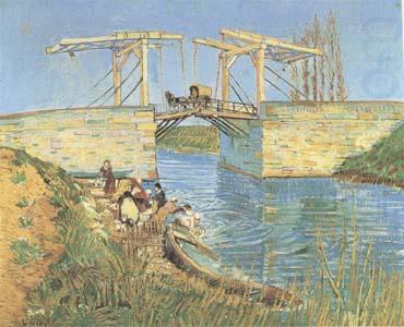 The Langlois Bridge at Arles (mk09), Vincent Van Gogh